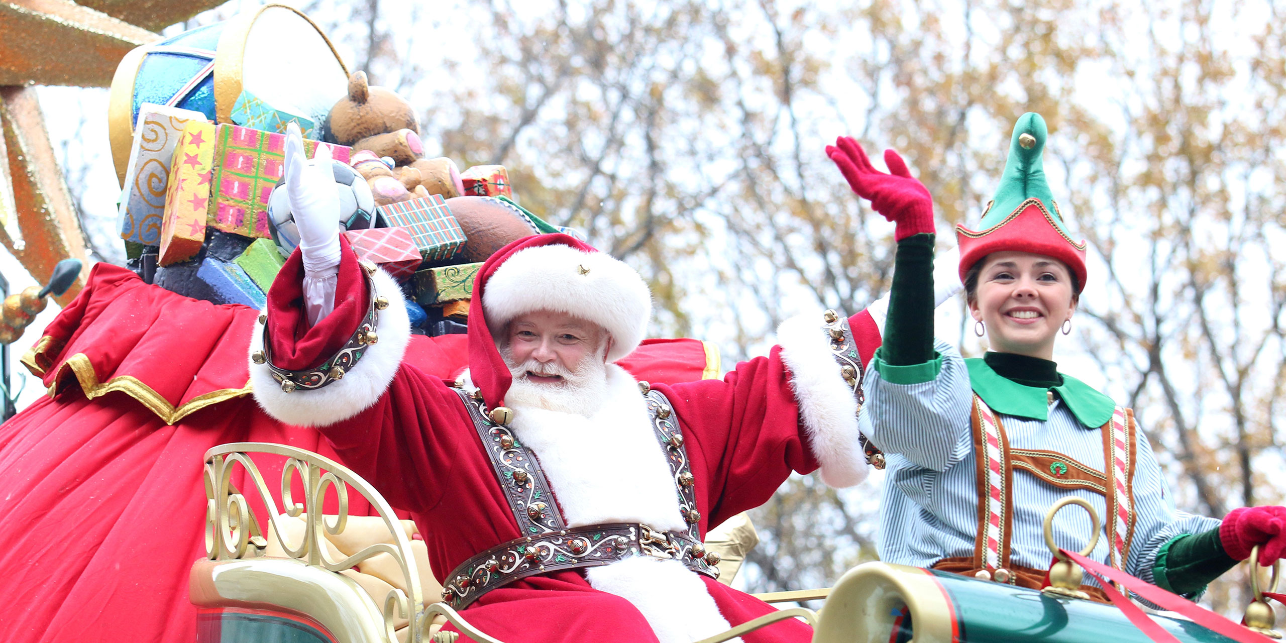 Santa Claus at the Macy's Thanksgiving Day Parade; Courtesy of JStone/Shutterstock.com