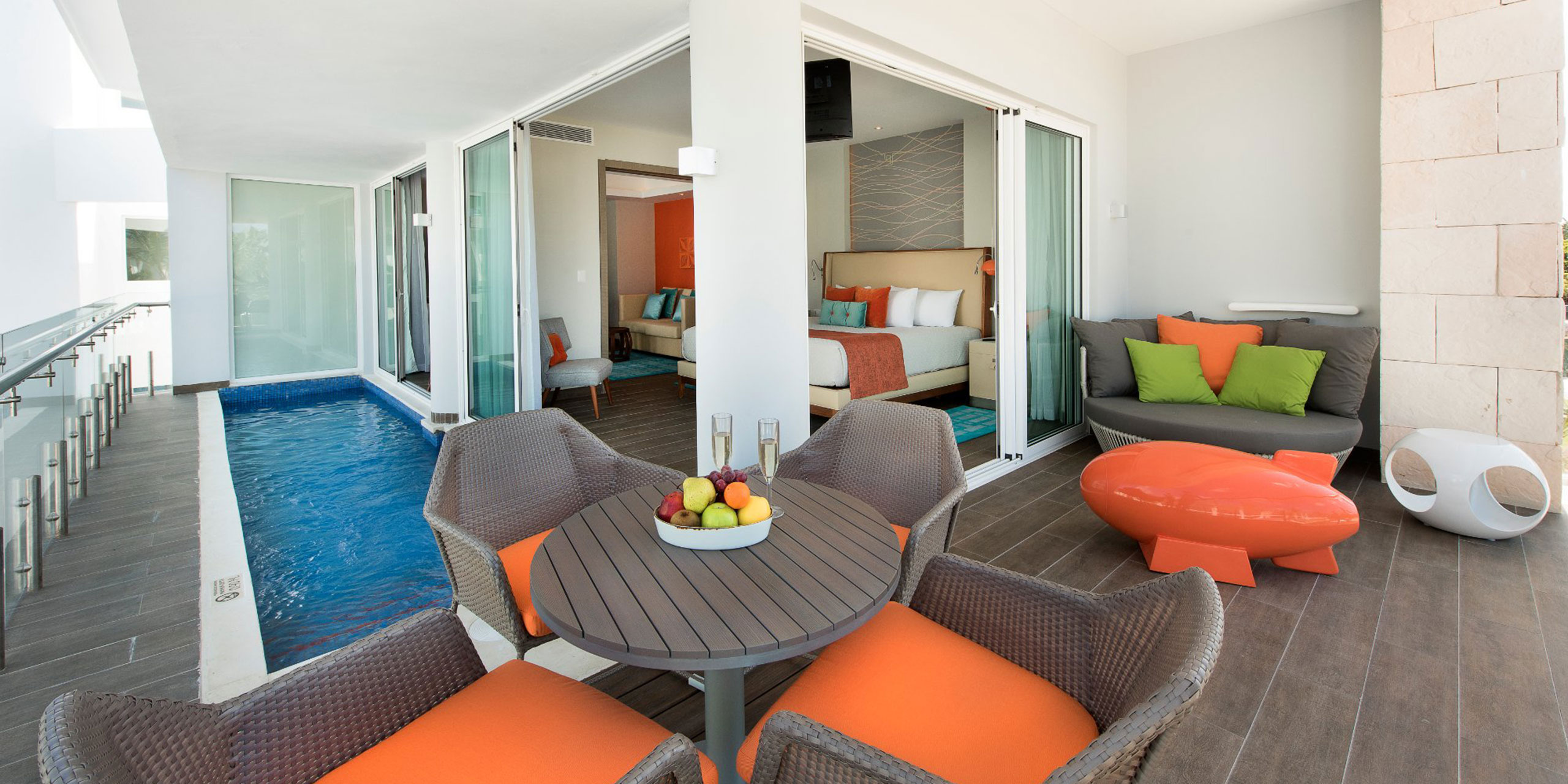 Suite at Nickelodeon Hotels and Resorts Punta Cana; Courtesy of Nickelodeon Hotels and Resorts Punta Cana