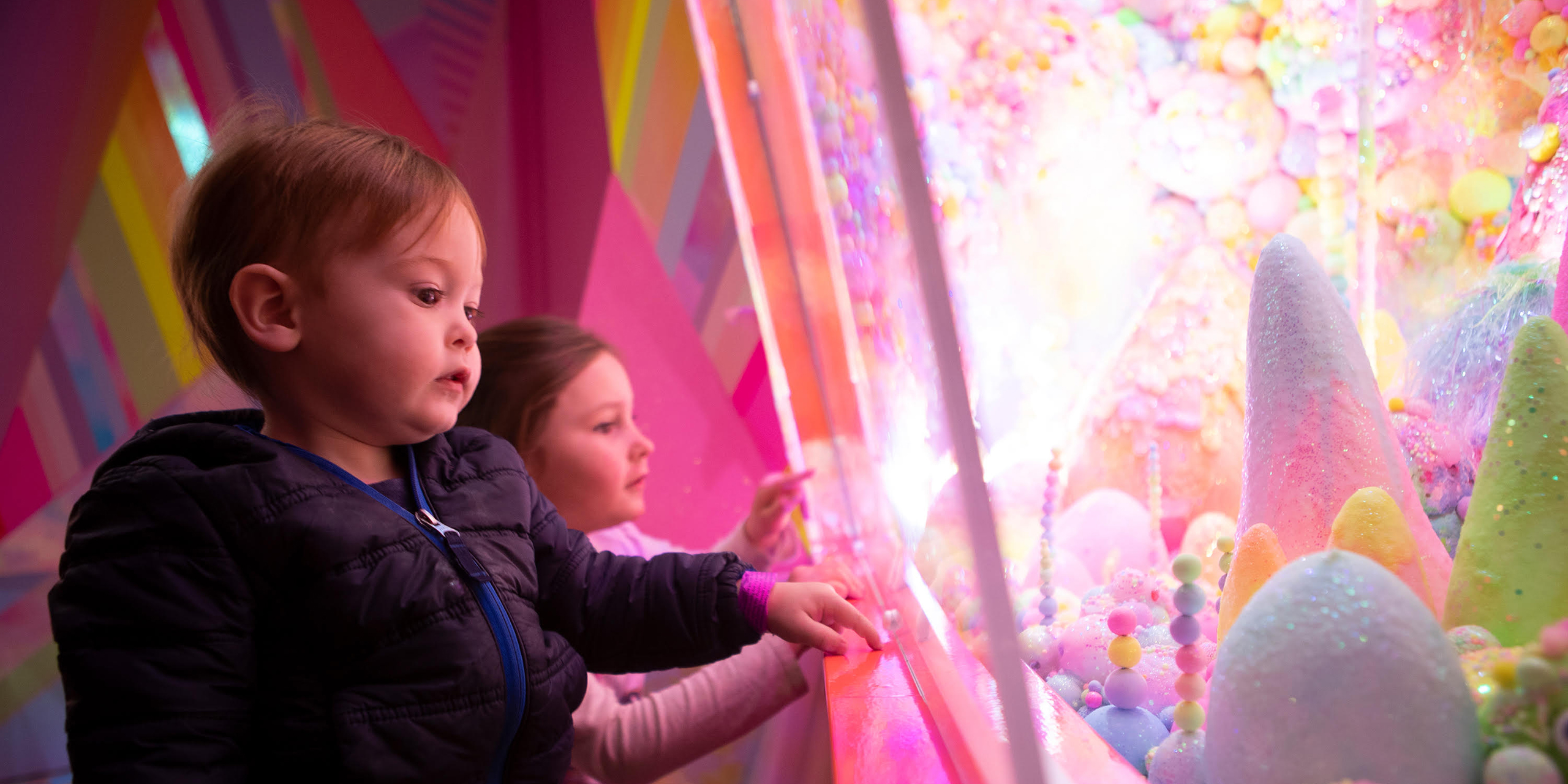 Kids at Meow Wolf in Santa Fe, New Mexico; Courtesy of Meow Wolf