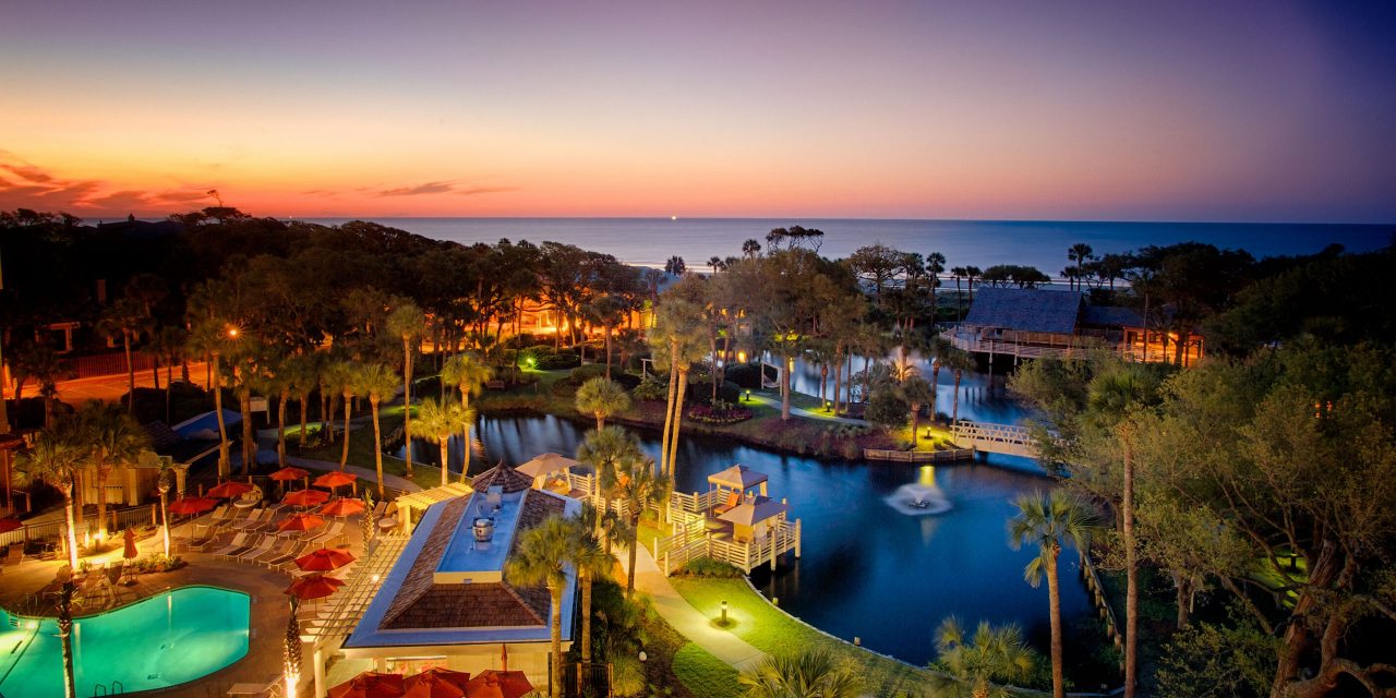Aerial View of Sonesta Resort Hilton Head; Courtesy of Sonesta Resort Hilton Head