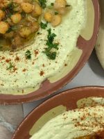 Hummus at Abu Shukri in Jerusalem, Israell