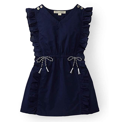 Blue coverup dress for girls