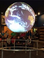 Science on a Sphere at Rochester Museum & Science Center; Courtesy of Rochester Museum & Science Center
