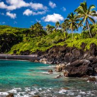 Maui Black Sand Beach; Courtesy of Shane Myers Photography/Shutterstock.com