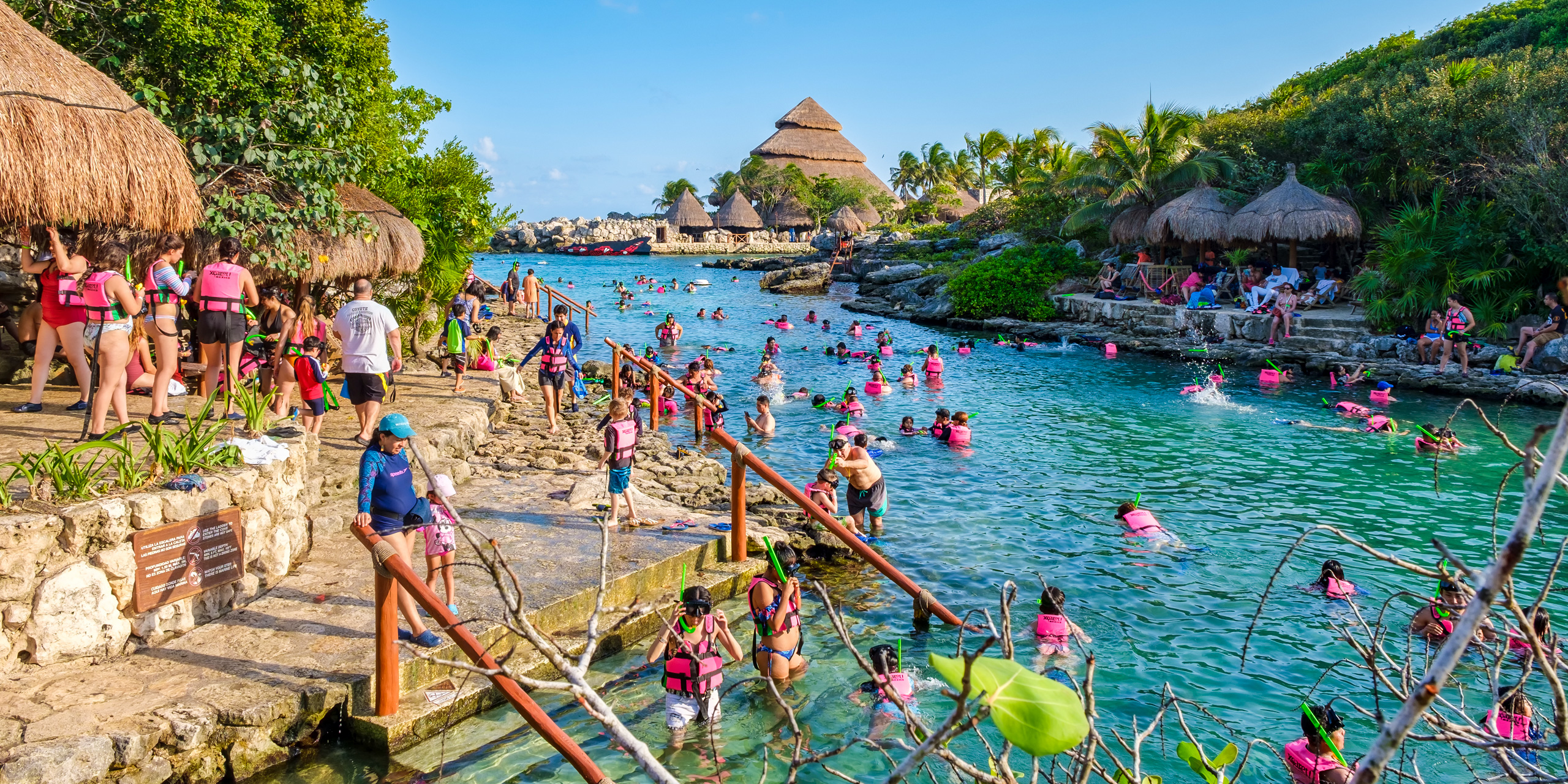 Snorkeling at XCaret park on the Mayan Riviera; Courtesy Kamira/Shutterstock