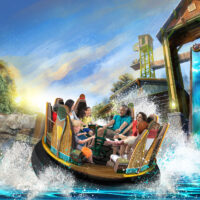 Rendering of Mystic River Falls at Silver Dollar City; Courtesy of SDC Attractions