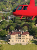 Newport Helicopter Tour over The Breakers in Rhode Island; Courtesy of Newport Helicopter Tours
