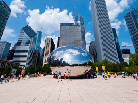 Capture Your Reflection in Cloud Gate ; Courtesy of Choose Chicago