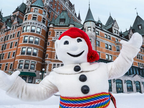 winter carnival in quebec; Courtesy of Quebec CVB