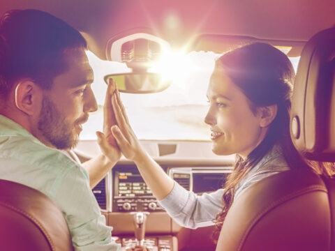 parents high five rental car; Courtesy Syda Productions/Shutterstock